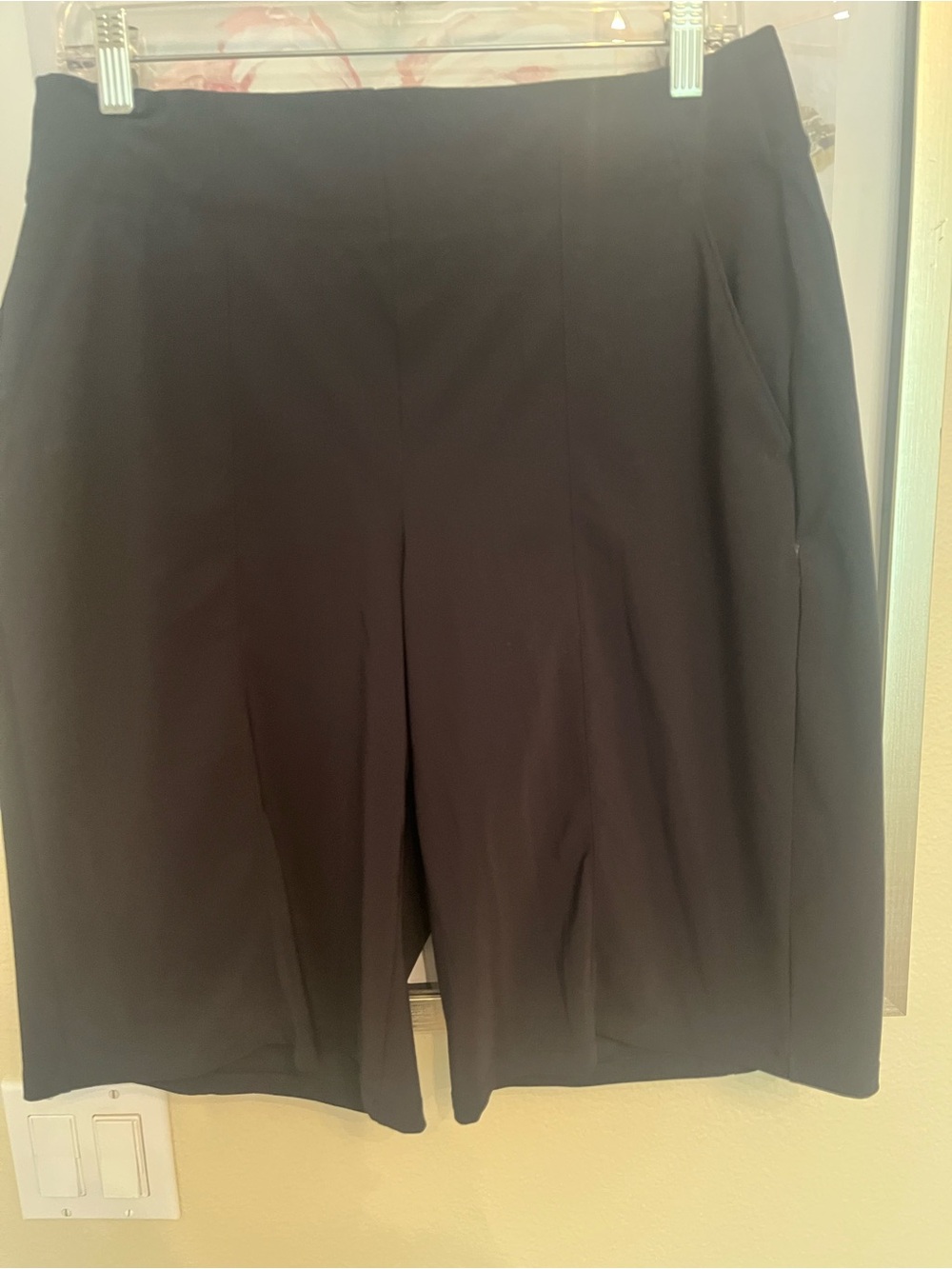 Athleta Black Bermuda Shorts